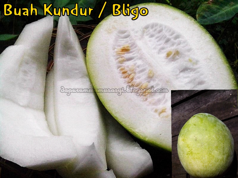 Cozy Kitchen Buah  Kundur  Bligo