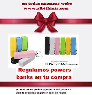 regalo gratis power bank