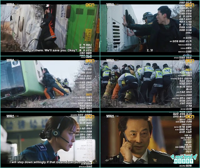 golden time team dissolved but they safe the people at sungwan bus accident - Voice: Episode 15 Preview