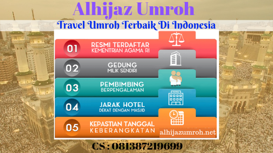 Travel umroh resmi dan terpercaya