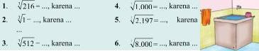 Soal Matematika SD Kelas 6 - Akar Pangkat Tiga