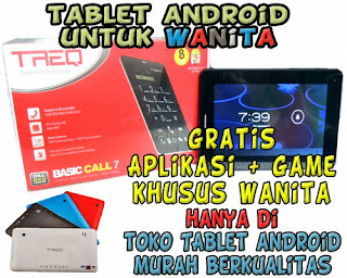 Tablet Android Murah untuk Wanita TREQ Basic Call 7