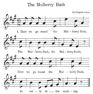 Mulberry Bush or This is the Way - Old English Nursery Rhyme (Sheet Music)