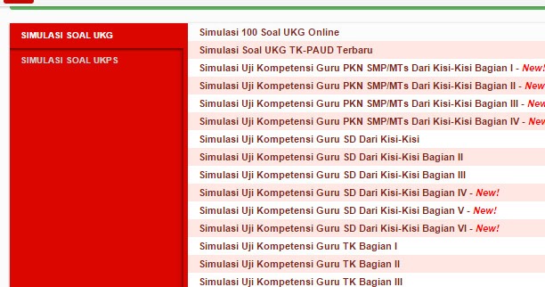 Kisi-Kisi Soal UKG dan UKA 2015 Online Gratis  Operator 