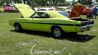 Lime Dodge Charger RT 440