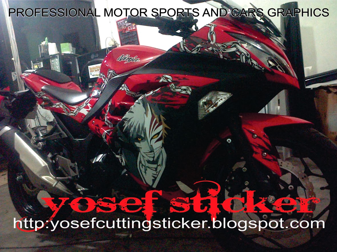 Koleksi Gambar Stiker Motor Ninja Rr Terbaru Term Modifikasi Motor