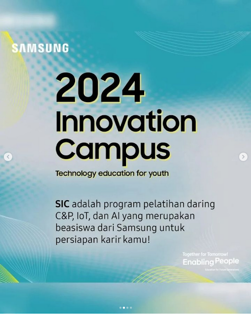 Beasiswa Samsung Innovation Campus Deadline Pendaftaran 31 Januari 2024