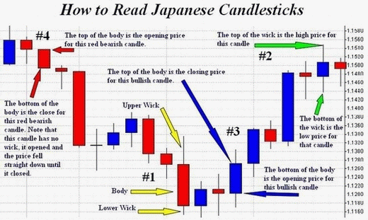 how to read a chart forex