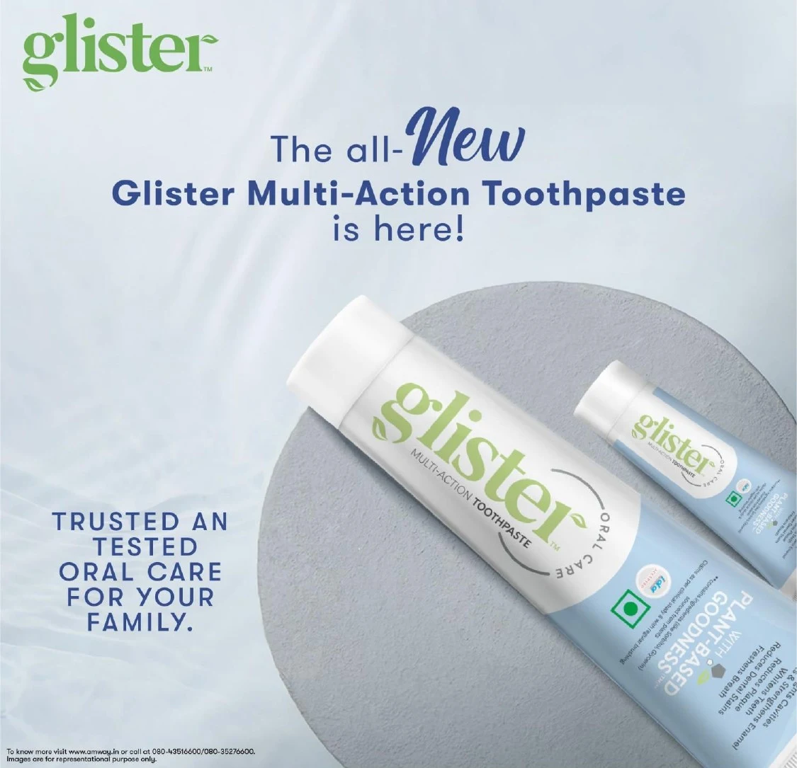 New Glister Multi-Action Toothpaste