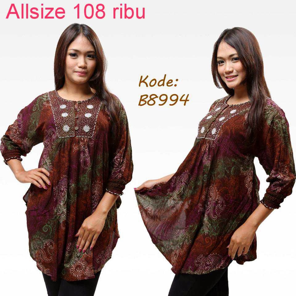 Kumpulan Model Baju  Batik  Modern Model Baju  Batik 