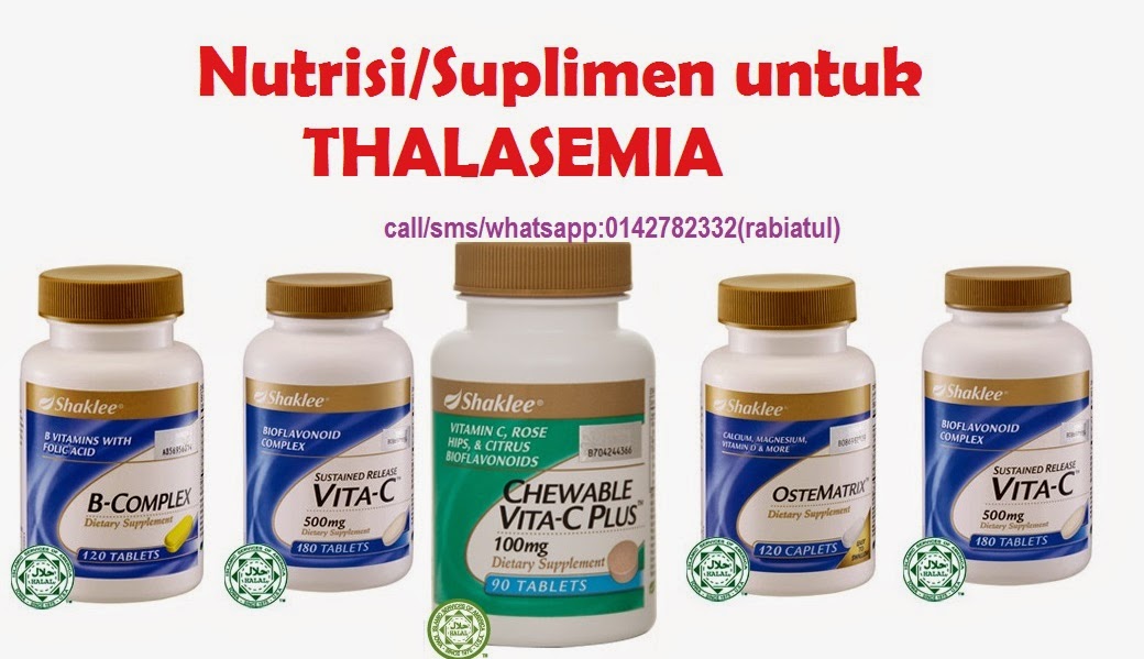 makanan untuk pesakit talasemia