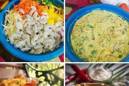cara buat cucur udang