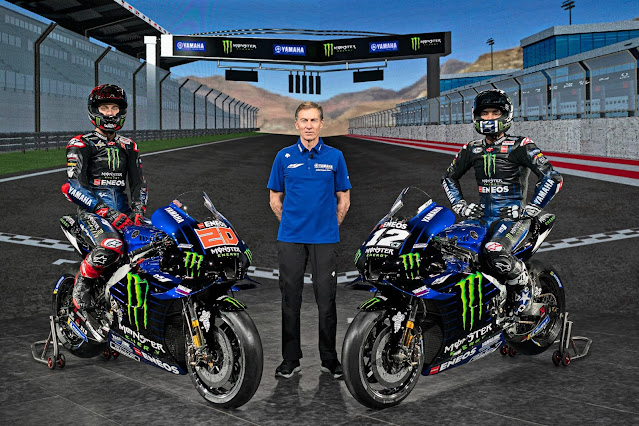 Livery Terbaru Yamaha M1 MotoGp 2021, Masih Identik Dengan Monster Energy!!!