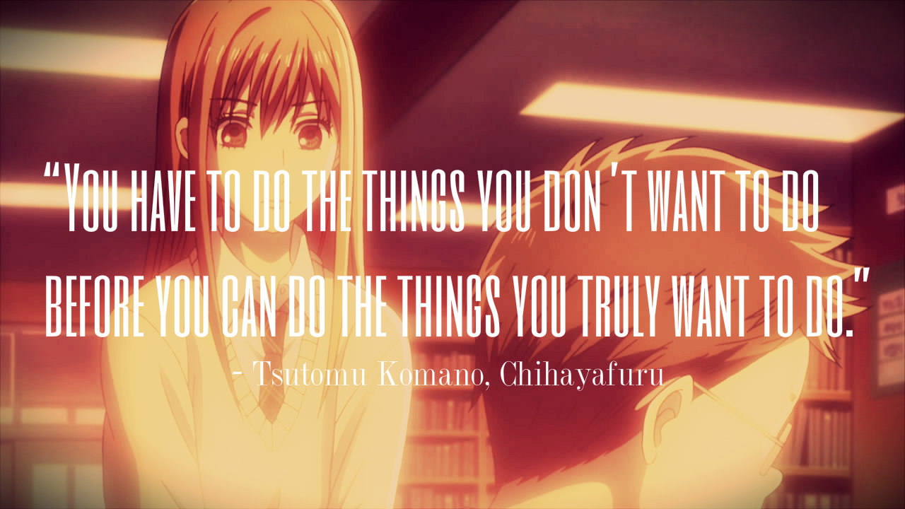 Anime Quote: Chihayafuru  Quotes JazZ