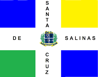 Bandeira de Santa Cruz de Salinas MG