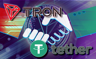 Tron-and-tether-in-partnership