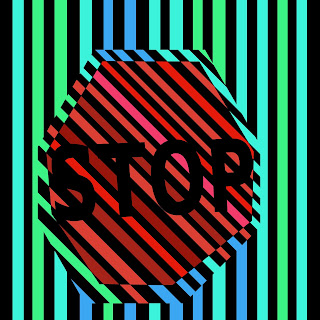 stop sign casino artwork