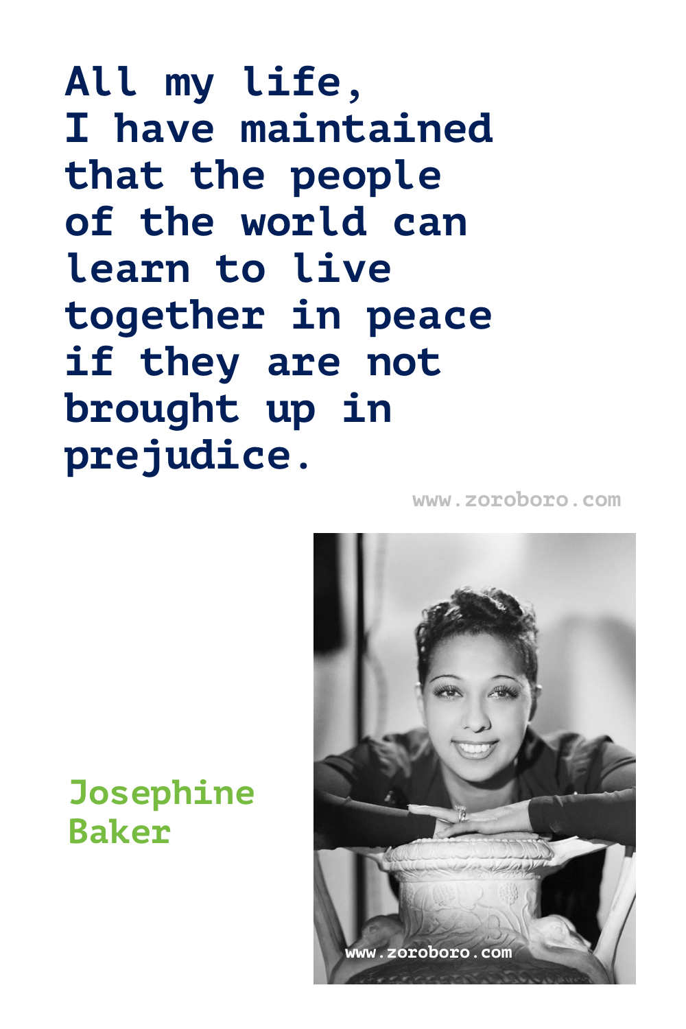 Josephine Baker Quotes, Josephine Baker Dancer, Josephine Baker Dancing Quotes, Josephine Baker French dancer.