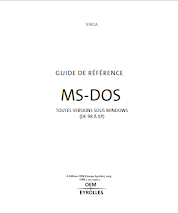 Guide de référence MS-DOS - extrait - 2006