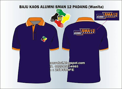 BAJU ALUMNI SMA 12 PADANG