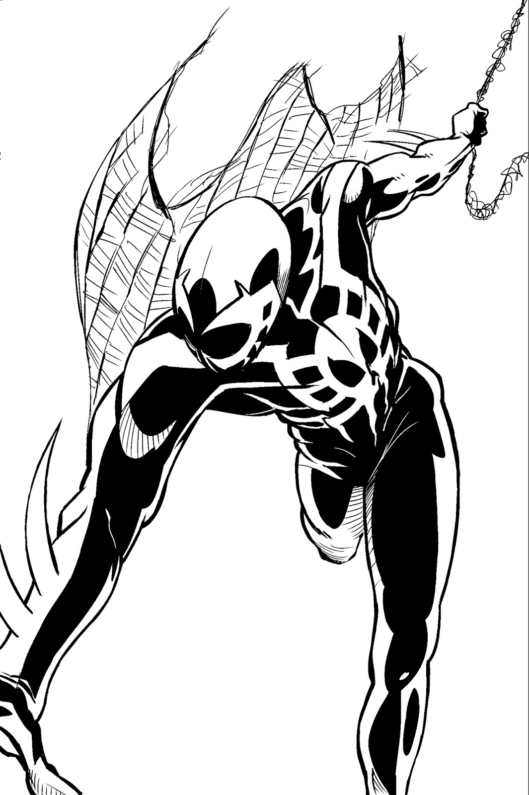 Kimo Yancey’s Sketch Blog: Spider-Man 2099