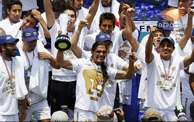 Pumas Campeones del Clausura 2011