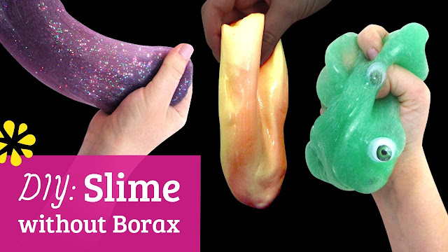 Tutorial bagaimana cara membuat slime yang bisa dimakan dan sederhana, aman, mudah tanpa borax