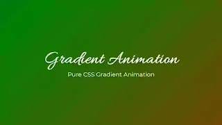 css gradient animation