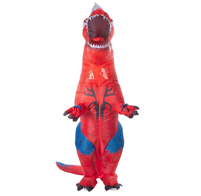 Spiderman X T-Rex Inflatable Dinosaur Costume