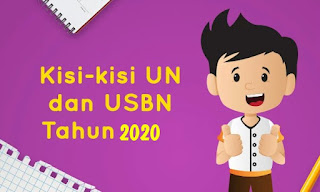 Kisi-Kisi Ujian Nasional UN Tahun 2020 Jenjang SMA/SMK/MA