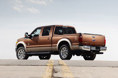 2011 Ford Super Duty Rear View