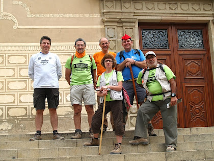 Caminada popular de Centelles 2011 amb l'amic Manel de Matorell