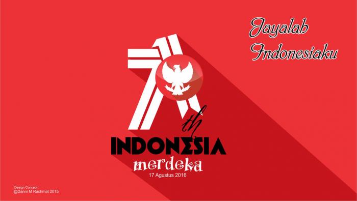 Kartu Ucapan Hari Kemerdekaan Indonesia ke 71  INFORMASI 