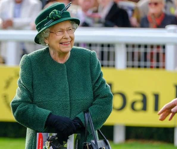 The Queen has several variations of pearl and diamond earrings, Queen Mary's button earrings.  The Queen's Jewels, strand necklaces