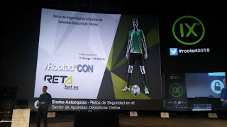 RootedCon 2018 - Eneko Astorquiza - Retos de seguridad en el sector de las apuestas deportivas online