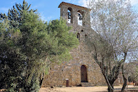 Iglesia del Sant Sepulcro de Palera, cerca  de   Besalú 