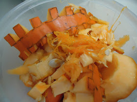 pumpkin guts