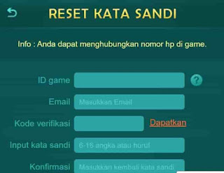 Cara Ganti Password Domino Higgs Dengan Mudah 2021