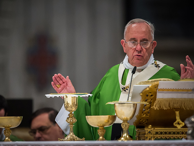 pope francis canonisation mass