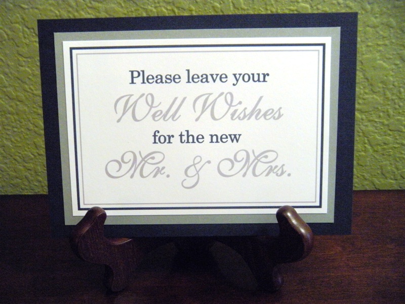 Wedding Reception Sign