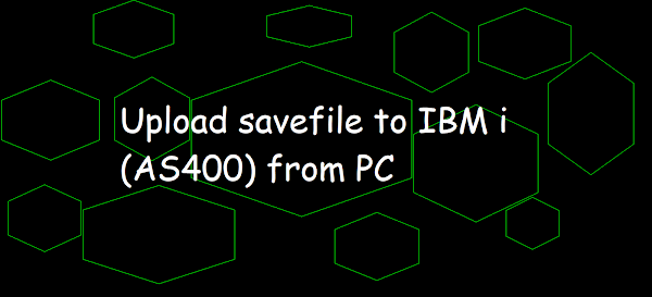 Upload savefile to IBM i(AS400) from PC,Uploading an IBM i save file using FTP,ftp, file transfer protocol, ftp in as400, ftp in ibmi, upload save file using ftp on ibmi As400, upload savefile using ftp on ibmi, DSPSAVF,DOS, RUN, CMD, command prompt, open, send, put ftp commands on dos,bin, ibmi, iseries, systemi, as400, as400 and sql tricks, ftp using command propmt from ibmi as400, steps to upload save file from ibmi using ftp, save file