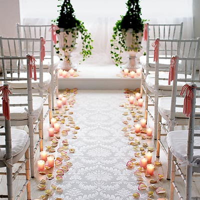 Wedding Decor on Coren Moore Real Weddings  Inspiration   Wedding Aisle Decor Ii