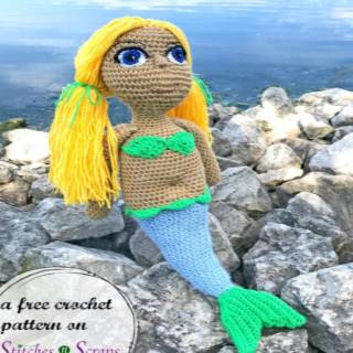 PATRON GRATIS SIRENA AMIGURUMI 29782