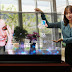 Displays OLED transparentes e espelhados da Samsung impressionam