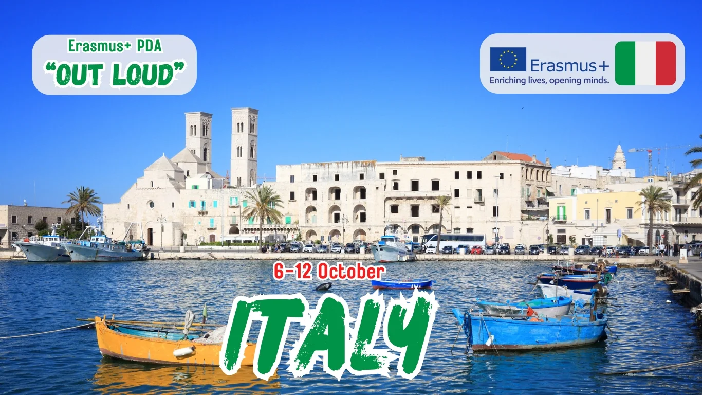 Training Course "Out Loud" in Molfetta, Italy (Fully Funded)