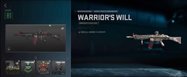 Call of duty Warzone Mobile Season 2 Battle pass New gun skins