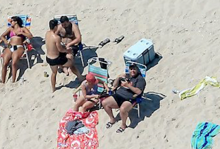 PHOTOS: Christie, family soak up sun on N.J. beach he closed to public