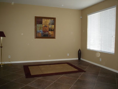 Empty Formal Living Room