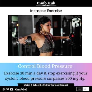 Increase Exercise