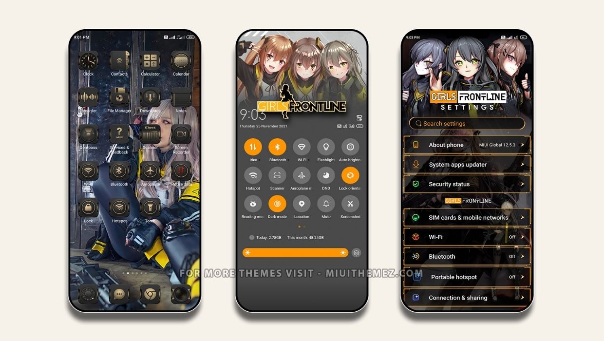 Girls Frontline MIUI Theme